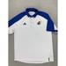 Adidas Shirts | Kansas Jayhawks Adidas Climalite Short Sleeve Game Day Polo Shirt (Men's Large) | Color: Blue/White | Size: L