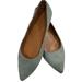 J. Crew Shoes | J Crew Amelia Mint Blue Suede Flats, Size 8 | Color: Blue | Size: 8