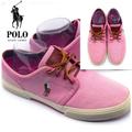 Polo By Ralph Lauren Shoes | Gently Worn Pink Polo Casual Sneakers - Size 8.5 | Color: Pink | Size: 8.5