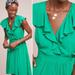 Anthropologie Dresses | Anthropologie - Maeve Rosalia Green Dress | Color: Green | Size: 4