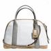 Coach Bags | Coach Bleecker Preston Satchel | Color: Gray/White | Size: Os