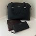 Kate Spade Bags | Kate Spade New York Black Leather Handbag With Wallet | Color: Black | Size: Os
