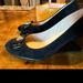 Kate Spade Shoes | Kate Spade Women's Shoes Size 9m Heels, Black Suede, Pre-Owned, Cayley, Orig Box | Color: Black | Size: 9