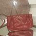 Coach Bags | Coach Crimson Colette Large Wristlet/ Clutch. Nwt | Color: Red | Size: Os