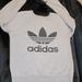 Adidas Tops | Adidas Heather Gray Logo Sweatshirt, Pre-Loved In Good Condition, Small | Color: Black/Gray | Size: S