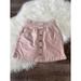 American Eagle Outfitters Skirts | American Eagle Paper Bag Pink Button Front Skirt Size 4 | Color: Pink | Size: 4
