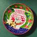 Anthropologie Dining | Anthropologie Emily Maude Festive Dessert Plate | Color: Blue/Green | Size: Os