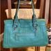 Coach Bags | Coach Mint Green Penelope Pebbled Leather Shoulder Bag - Exc. Used Condition | Color: Green | Size: 12 X 9 X 4 -6” Handle Drop