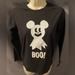 Disney Shirts & Tops | Disney Halloween Sequin Color-Changing Long Sleeve Shirt Black Ghost Large 10/12 | Color: Black | Size: Lg