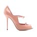 Gucci Shoes | Gucci Beverly Knotted Peep Toe Pumps, Sz. 38 (7) | Color: Tan | Size: 38