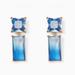 Kate Spade Jewelry | Kate Spade Shine On Baguette Drop Earrings In Blue Multi | Color: Blue/Gold | Size: Os