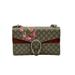 Gucci Bags | Gucci Gg Logo Supreme Medium Dionysus With Flowers Shoulder Bag | Color: Gray/Tan | Size: L 11" H 7" W 3.5"