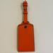 Coach Accessories | Coach Large Luggage Tag In Leather Bright Orange, Plastic Id Window | Color: Orange | Size: Os