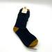 Free People Accessories | Free People Cable Slouchy Socks | Color: Blue/Gold | Size: Os