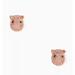 Kate Spade Jewelry | Kate Spade New Yorkimagination Pave Pink Pig Stud Earrings Valentine's Day | Color: Gold/Pink | Size: Os