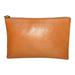 Madewell Bags | Madewell The Leather Pouch Clutch | Color: Gold/Tan | Size: Os