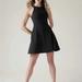 Athleta Dresses | Athleta Conscious Dress Solid Black Nwt | Color: Black | Size: M