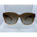 Coach Accessories | Coach Hc8086 (L074 Sienna) Women's Rectangular Born Horn Sunglasses 56 16 136 3p | Color: Brown/Tan | Size: Os