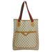 Gucci Accessories | Gucci Gg Logo Pattern Sherry Tote #78433g15b | Color: Brown | Size: W:1" X H:1" X D:1"