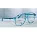 Gucci Accessories | Gucci Translucent Baby Blue & Gold Optical Rx Aviator Eyeglasses | Color: Blue | Size: Os