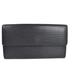 Louis Vuitton Bags | Louis Vuitton Porte Monnaie Credit Long Bifold Wallet Epi Leather | Color: Black/Red | Size: W 19 X H 10 X D 0 Cm (Approx.)