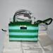 Kate Spade Bags | Kate Spade Sam Icon Seaside Mini Stripe Sequin Tote In Fresh Greens #Kb963 Nwt | Color: Black/Green | Size: Os