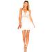 Free People Dresses | Free People Nwt Women's Ilektra Lace Sleeveless Mini Dress Large White 80134927 | Color: White | Size: L