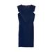 J. Crew Dresses | J. Crew Navy Bodycon Midi Structured Shape Classic Dress | Color: Blue | Size: 0
