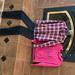 American Eagle Outfitters Other | 3 Piece American Eagle Set. Women’s Flannel Sz Xs, Hoodie Sz S, Jeggings Sz 0 | Color: Pink | Size: Small