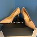 Coach Shoes | Brand New Women’s Coach Waverly Leather Pump, Nude Color, Size 10 | Color: Cream/Tan | Size: 10