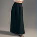 Anthropologie Skirts | By Anthropologie Pleated Maxi Skirt. Black Skirt. Size 12. Nwt. | Color: Black/White | Size: 12