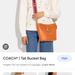 Coach Bags | Coach Tali Leather Bucket Bag In Papaya | Color: Orange | Size: Os