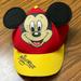 Disney Accessories | Disney Parks Child Mickey Mouse Cap, Super Cute! | Color: Red/Yellow | Size: Osb