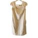 Anthropologie Dresses | A Common Thread Cotton Sequin Dress | Color: Cream/Tan | Size: S