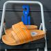 Adidas Shoes | Adidas Originals Adilette Casual Sports Slippers Orange Yellow Men Sz 12 Hp4314 | Color: Orange/Yellow | Size: 12