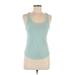 Active by Old Navy Active Tank Top: Teal Activewear - Women's Size Medium