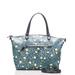 Coach Bags | Coach Floral Satchel Handbag Shoulder Bag 58876 Navy Multi Leather Ladies | Color: Blue | Size: Os