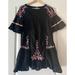 Free People Dresses | Free People Pavlo Embroidered Mini Dress - Women's Size Small | Color: Black | Size: Women's Size Small