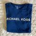 Michael Kors Shirts | Men’s Michael Kors T-Shirt, Blue, Size = M | Color: Blue | Size: M