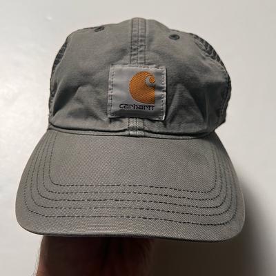 Carhartt Accessories | 031 - Carhartt Work Wear Construction Mesh Outdoors Snapback Cap Hat | Color: Gray/White | Size: Os