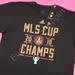 Adidas Shirts | Adidas Atlanta United Fc 2018 Champs Mls Go To S/S T Shirt In Black Size Xl | Color: Black/Gold | Size: Xl