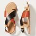 Anthropologie Shoes | Anthropologie Perdita Toe-Loop Sandals 10 | Color: Black/Brown | Size: 10