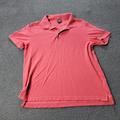 J. Crew Shirts | J. Crew Bowery Polo Shirt Short Sleeve Coral Egyptian Cotton Mens Size M Medium | Color: Pink | Size: M