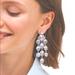 Kate Spade Jewelry | Kate Spade Chandelier Earrings Nwt Clear/Silv | Color: Silver | Size: Os