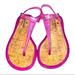 Kate Spade Shoes | Kate Spade Yari Pink Glitter Jelly Sandals Size 6 | Color: Pink | Size: 6
