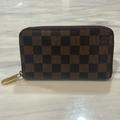 Louis Vuitton Bags | Louis Vuitton Zipper Wallet | Color: Brown | Size: Os