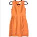 J. Crew Dresses | J. Crew | Little Orange Work Dress, Size 4, Excellent Condition | Color: Orange | Size: 2