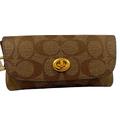 Coach Accessories | Coach Signature Sunglass Case | Color: Brown/Tan | Size: 6 3/4" (L) X 3" (H) X 1 1/2" (W)