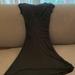 Converse Dresses | Converse Black Knit Empire Waist Lined Dress Szxs W Cap Sleeves | Color: Black | Size: Xs