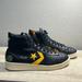 Converse Shoes | Converse Roswell Rayguns Pro Leather Black Gold High Top Sneakers Men's Size 11 | Color: Black/Yellow | Size: 11